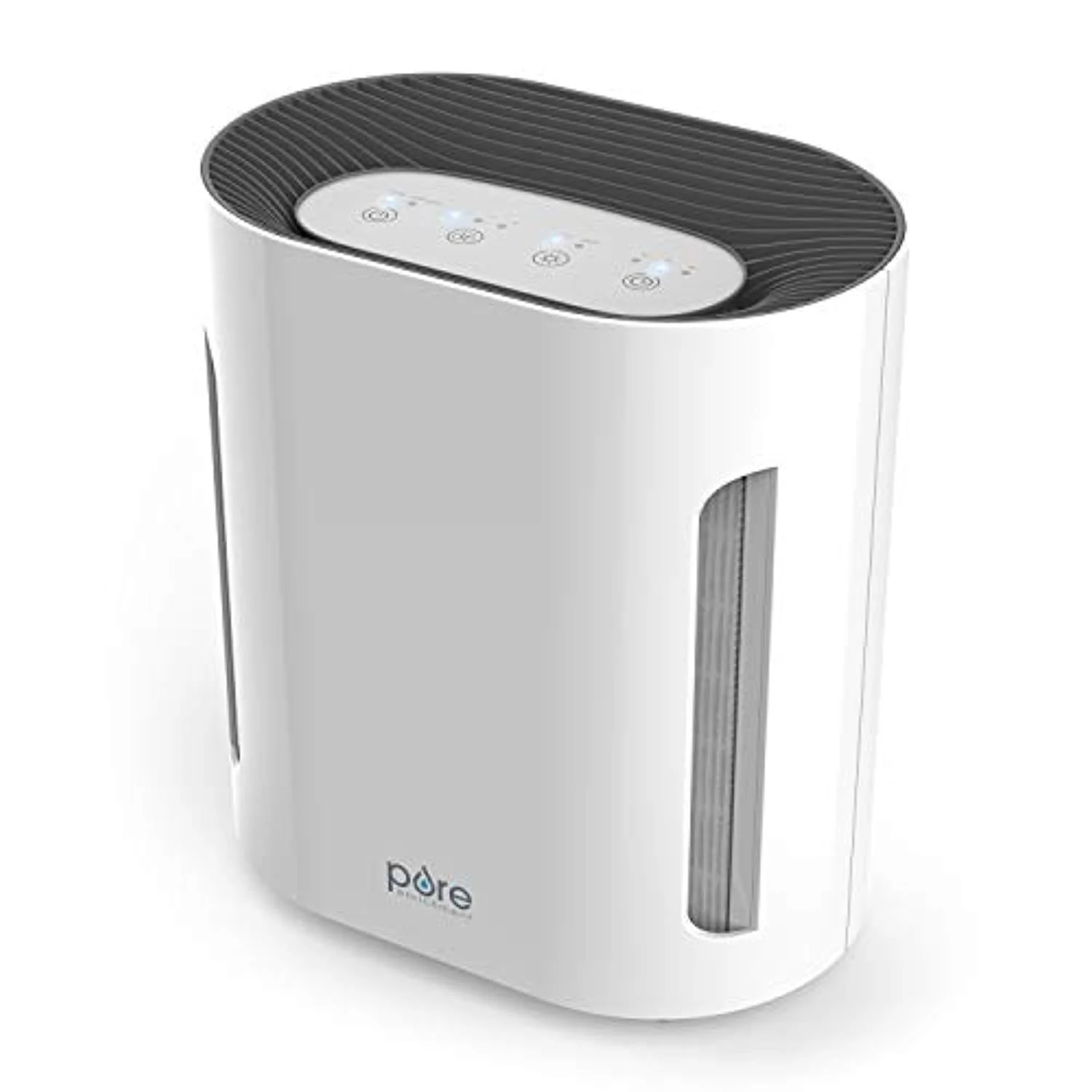 3-in-1 Air Purifier - True HEPA Filter & UV-C Sanitizer Cleans Air. Helps Alleviate Allergies. Eliminates Germs. Removes Pet Hair. Smoke & More