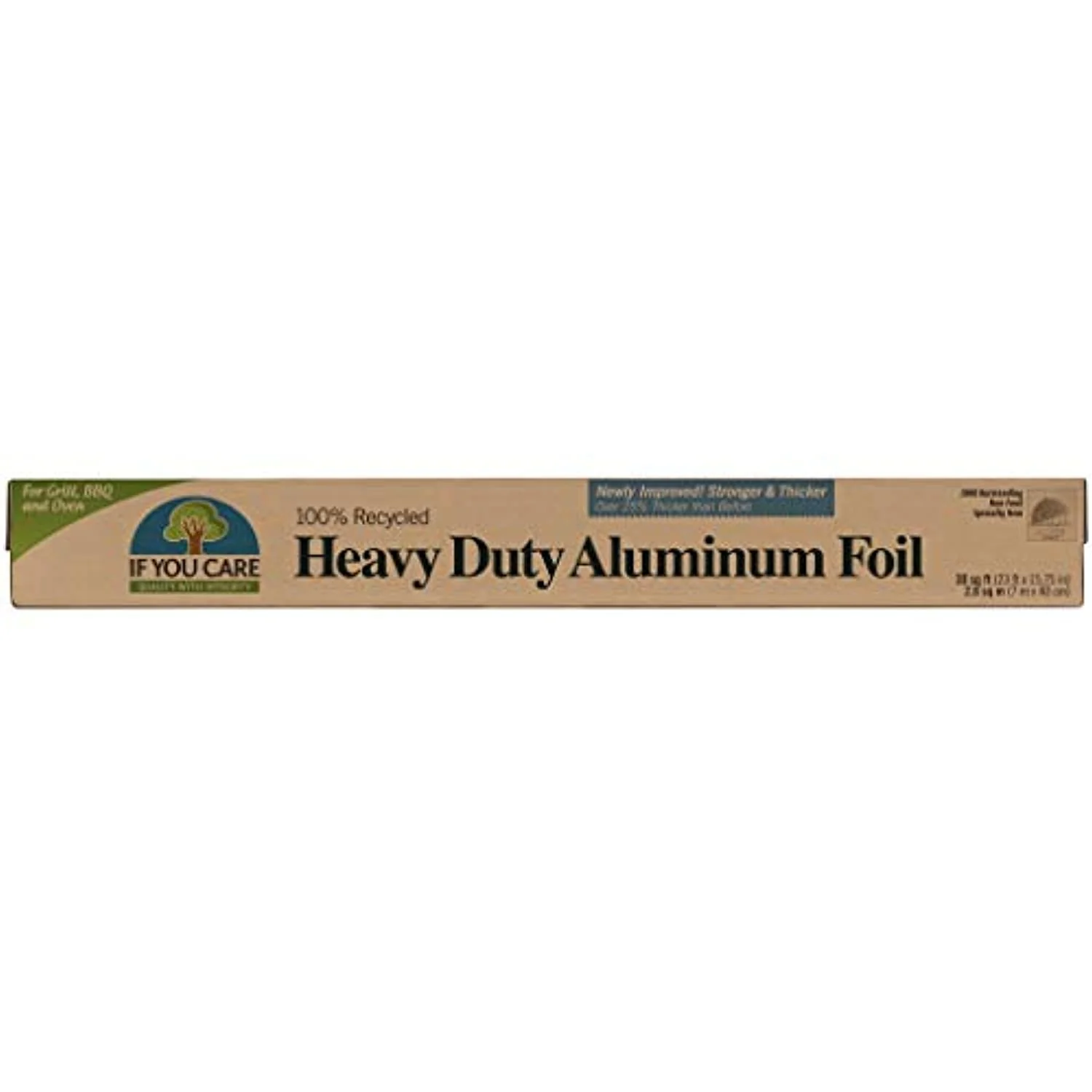 100% RECYCLABLE Heavy Duty Aluminum Foil. Heavy Duty – Bulk 12 Pack of 30 Sq. Ft. Rolls - 100% Recycled Tin Foil Kitchen Wrap for Pots. Pans. Baking. Grilling – 15.75 Wide