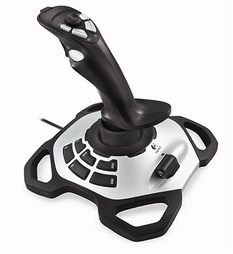 Extreme 3D Pro Joystick for Windows - Black/Silver