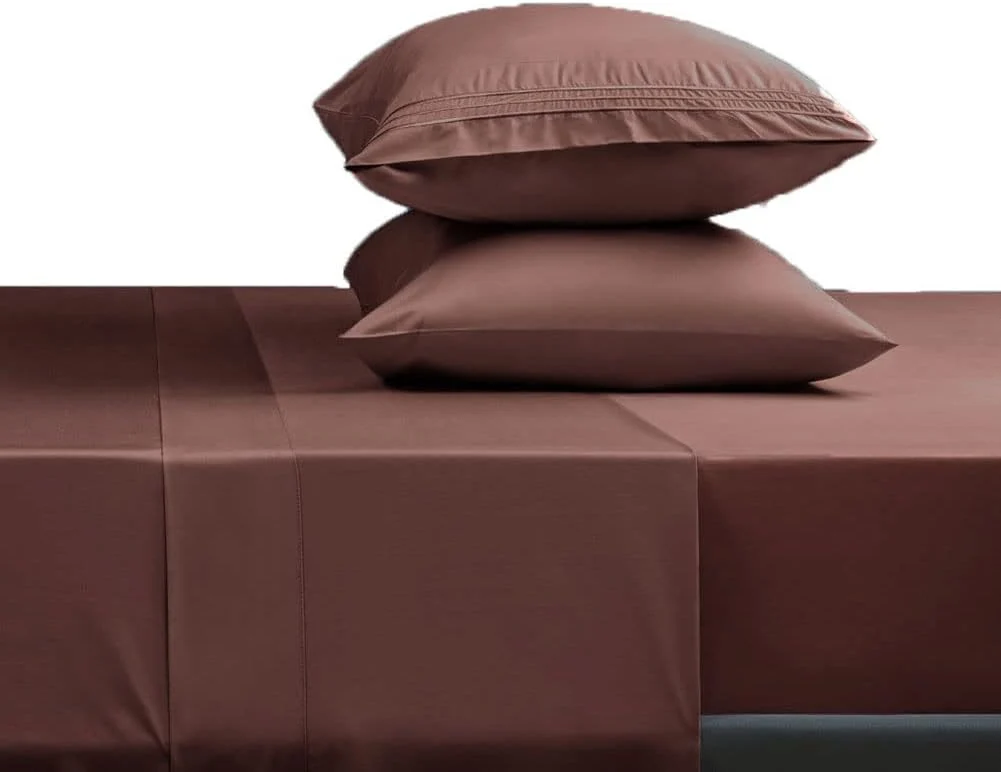 Bed Sheet Sets. Bamboo Sheets. Deep Pockets Eco Friendly Wrinkle Free Hypoallergenic Machine Washable Silky Soft