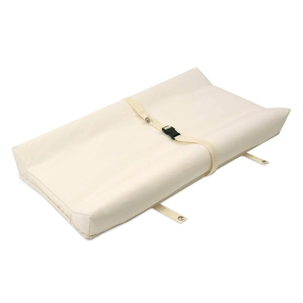 Organic Contoured Changing Pad for Changing Table 2-Sided. Changing Pad Cover Sold Separately