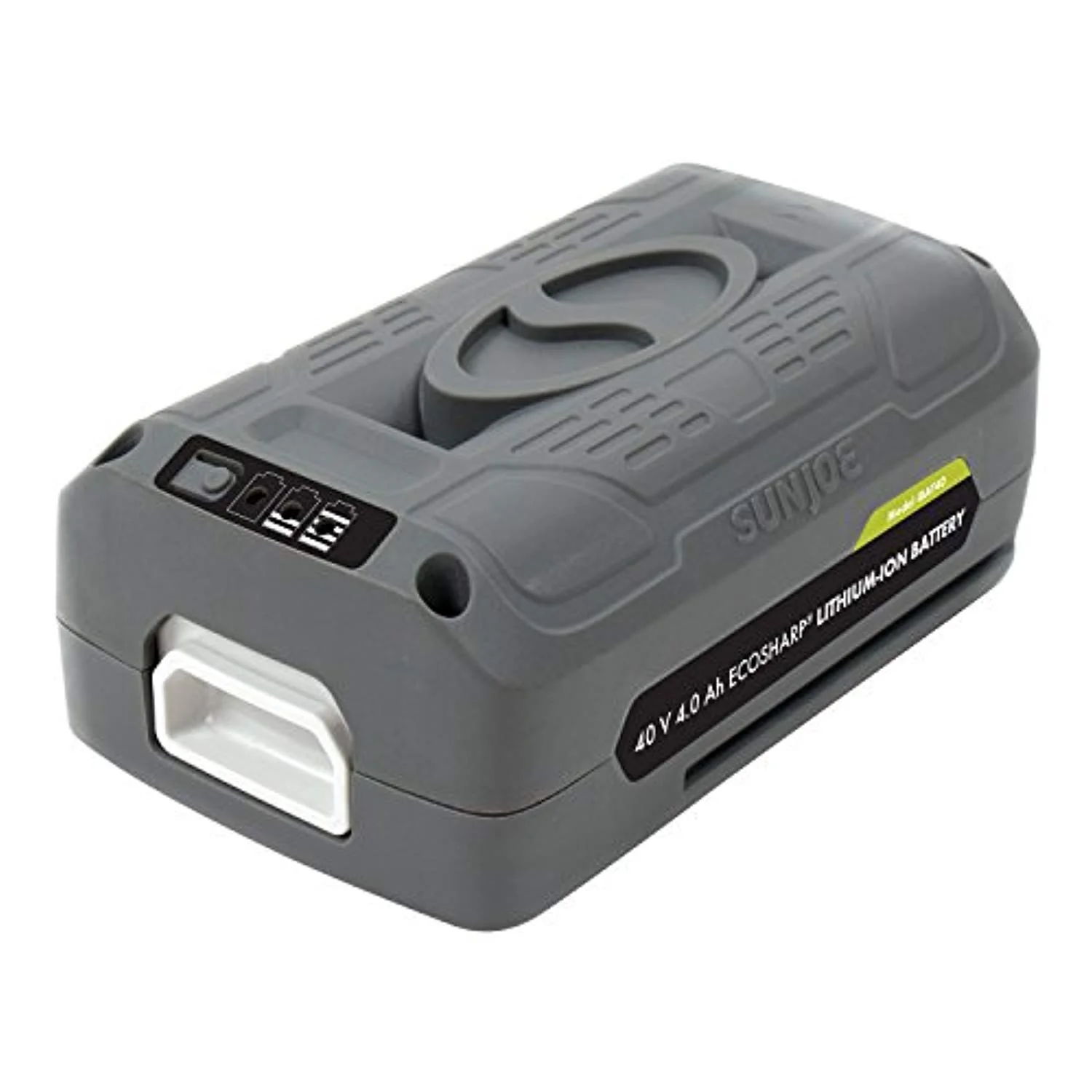 Snow Joe + Sun Joe iONMAX iBAT40 EcoSharp Lithium-Ion Battery | 40 Volt | 4.0 Ah