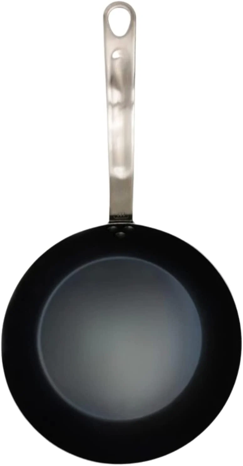Blue Carbon Steel Frying Pan. Made in France