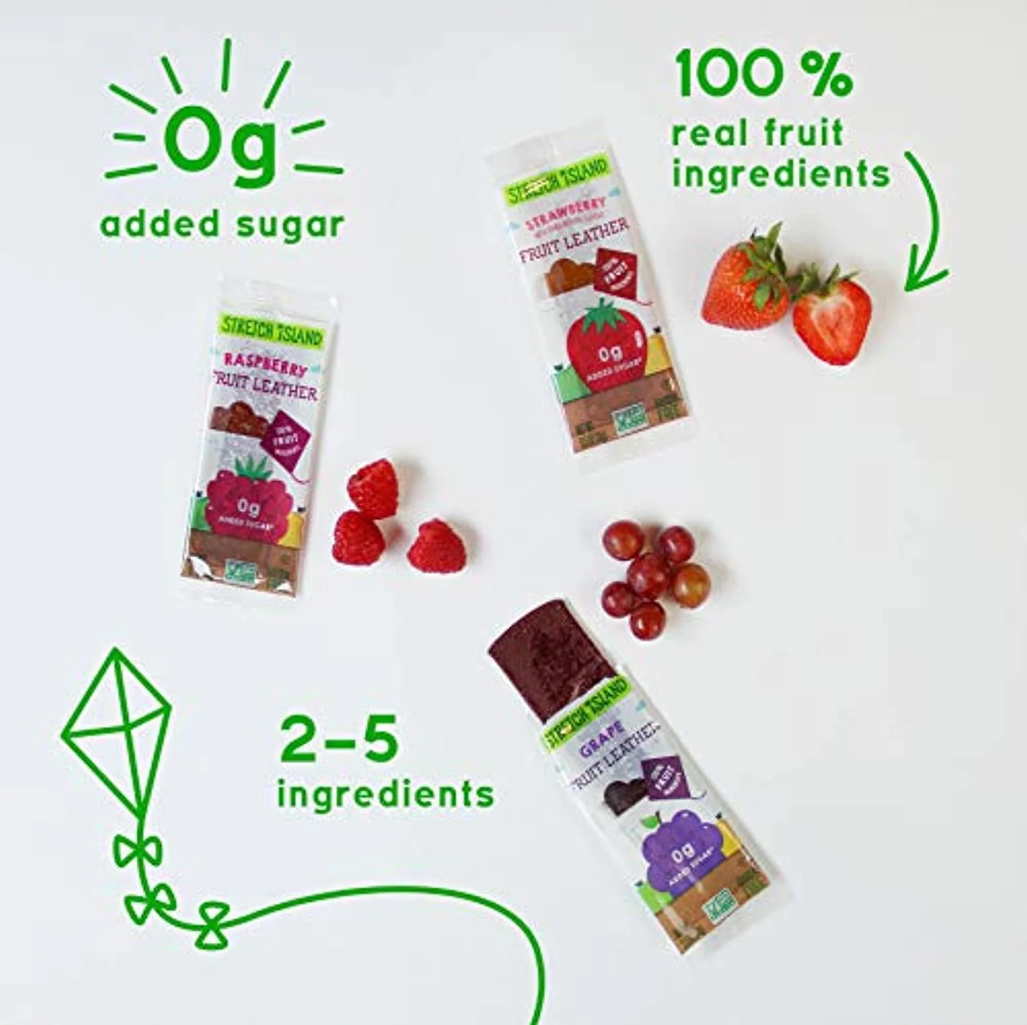 Fruit Leather. 0.5 Ounce Leathers. 30 Count