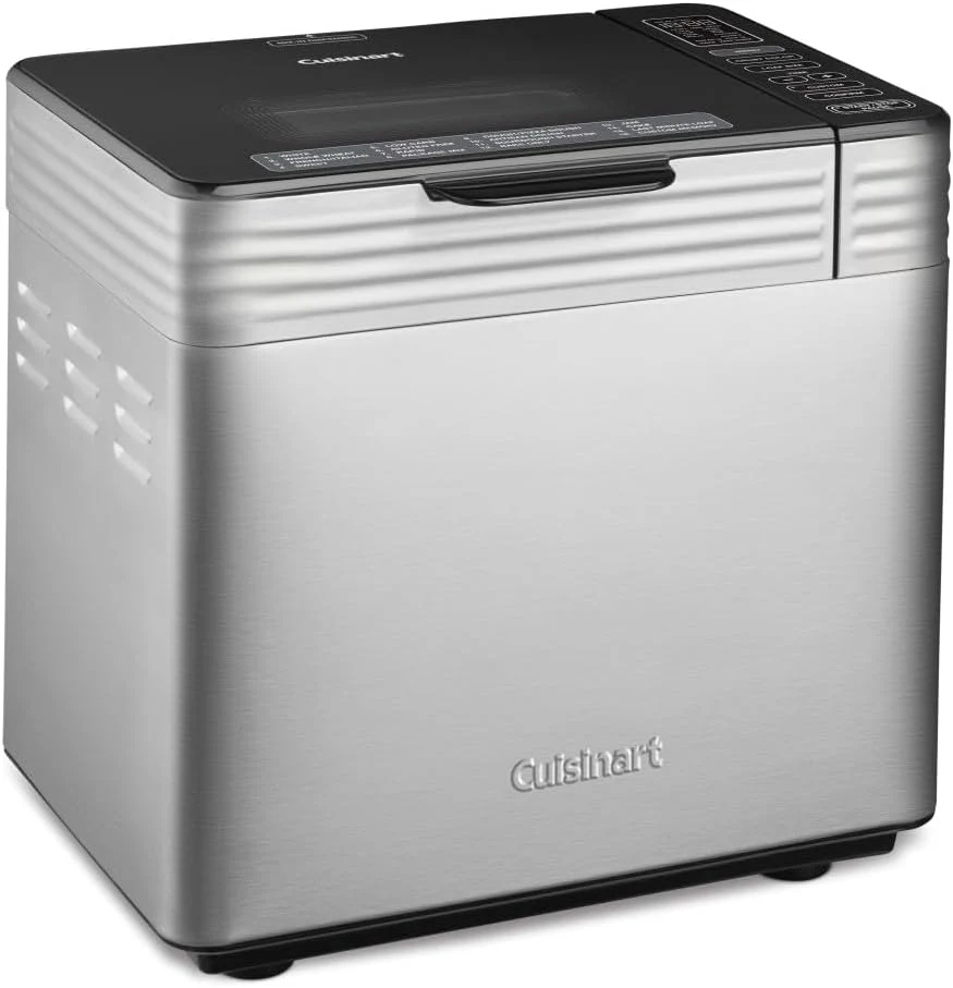 Bread Maker Machine. Compact and Automatic. Customizable Settings. Up to 2lb Loaves