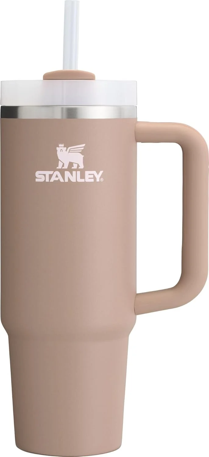 Stainless Steel Insulated Tumbler with Lid & Straw – For Water. Iced Tea. or Coffee