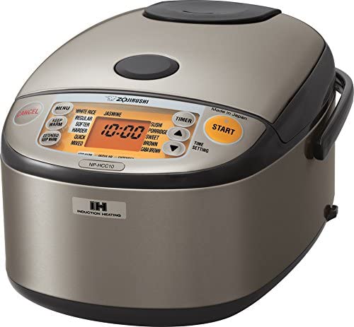 Induction Heating System Rice Cooker and Warmer. Stainless