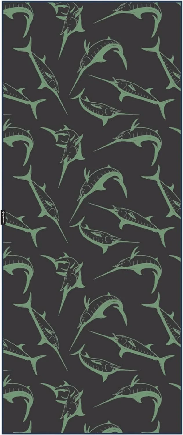 Beach Towel. Made with Recycled Materials. Super Absorbent. Sand Resistant 72.5x30