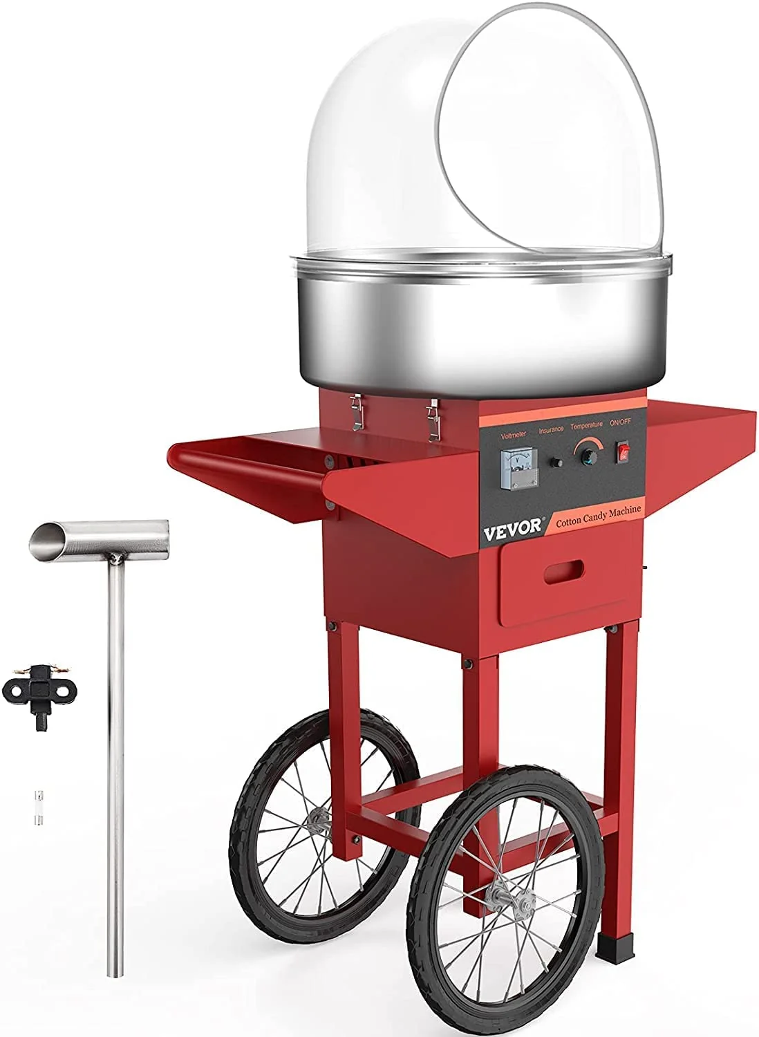 Electric Cotton Candy Maker Stainless Steel for Various Parties