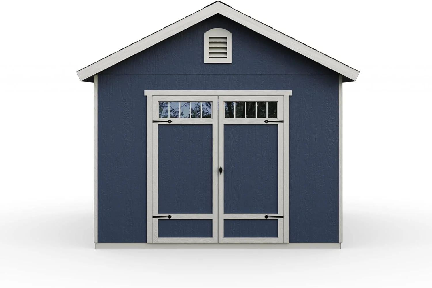Beachwood 8x12 Do-it-Yourself Wooden Storage Shed with Floor Tan