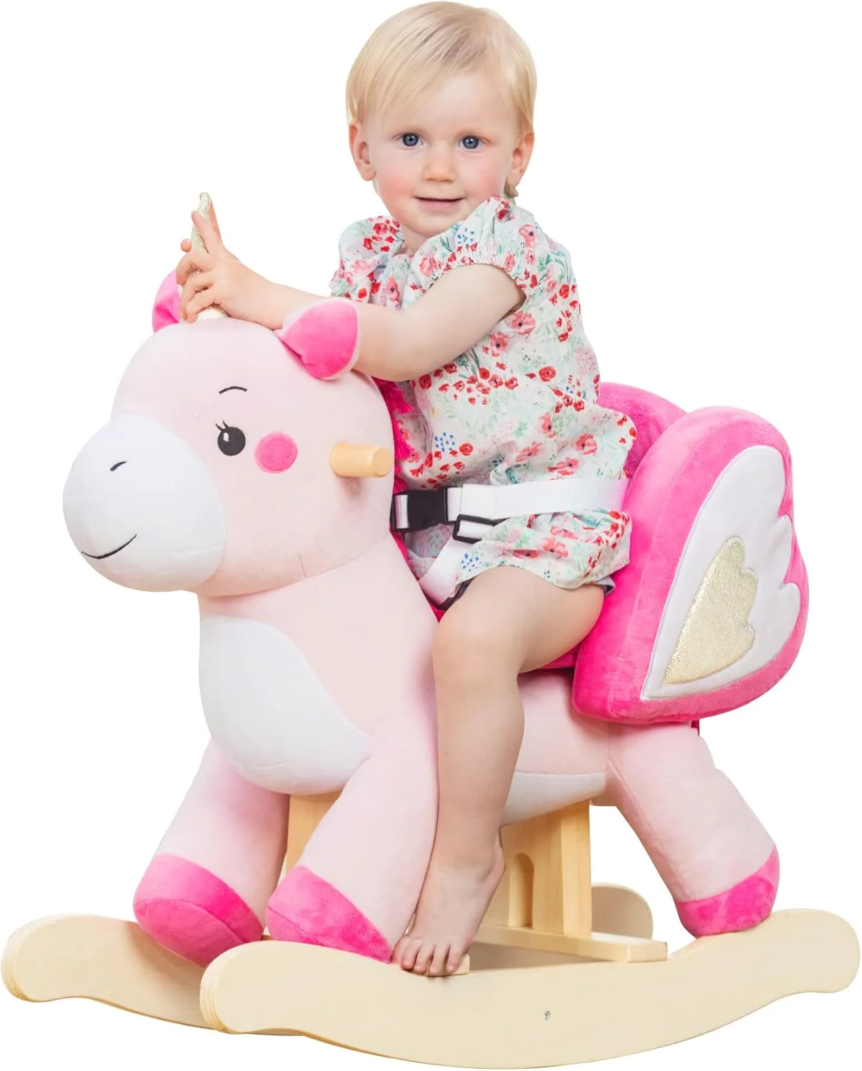 Blue Dragon Rocking Horse for Toddlers 12 Months+ Plush Stuffed Toy