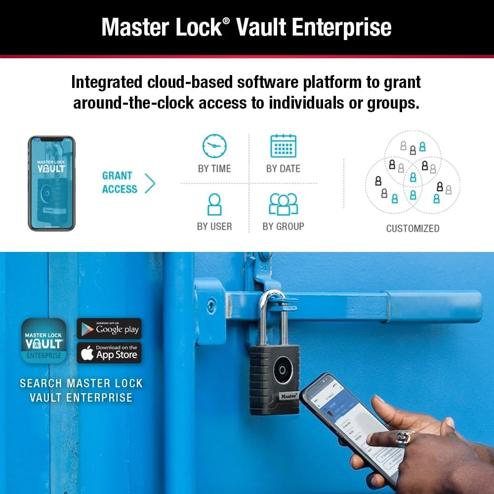 Fingerprint Lock - Heavy Duty Outdoor Biometric Padlock