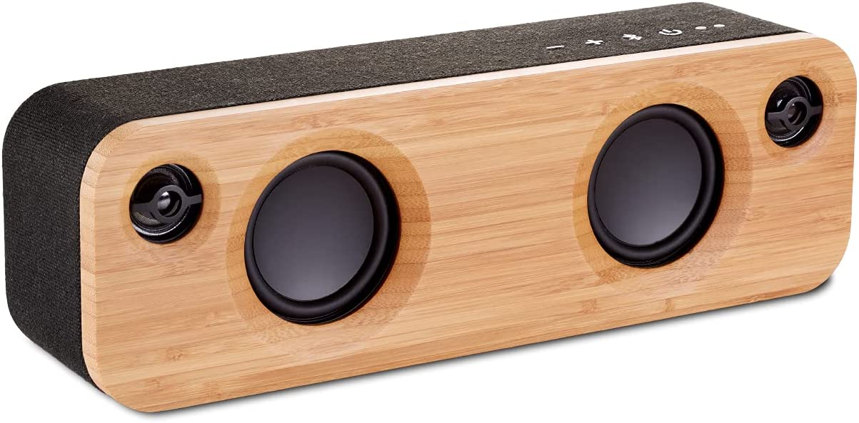 Mini Portable Speaker with Wireless Bluetooth Connectivity. Sustainable Materials