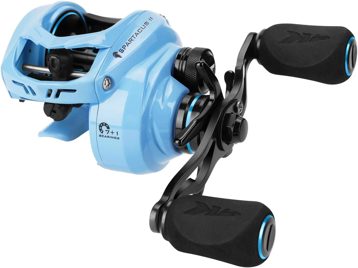 Fishing Reel. 6oz Ultralight Baitcaster Reel.17.6 LB Carbon Fiber Drag. 7.2:1 Gear Ratio. 39mm Palm