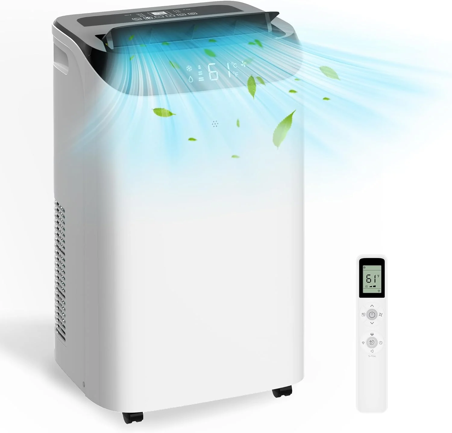 Portable Air Conditioner Cools Up to 700 Sq.Ft. 3-IN-1 Energy Efficient