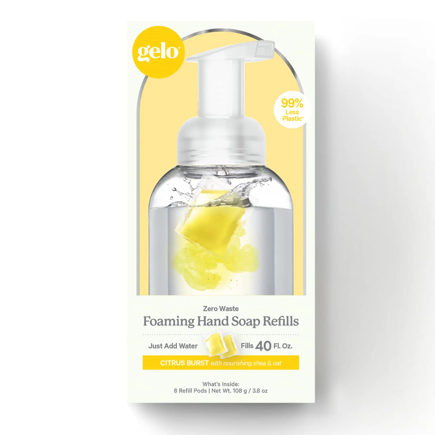 Eco-Friendly Foaming Hand Soap Refill Pods. 40 oz. Refill