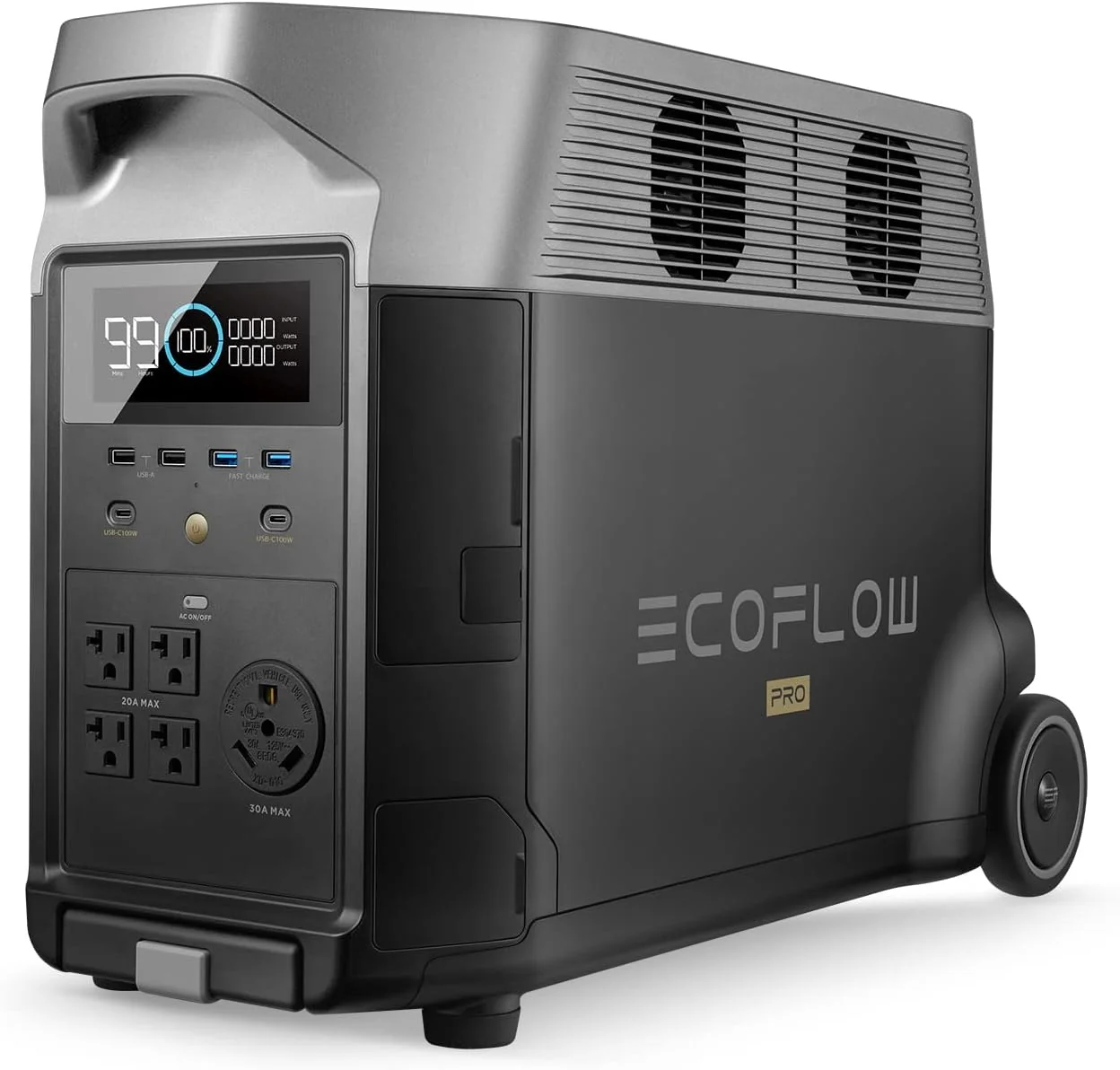 Portable Power Station DELTA Pro. Fast Charge Smart Generators