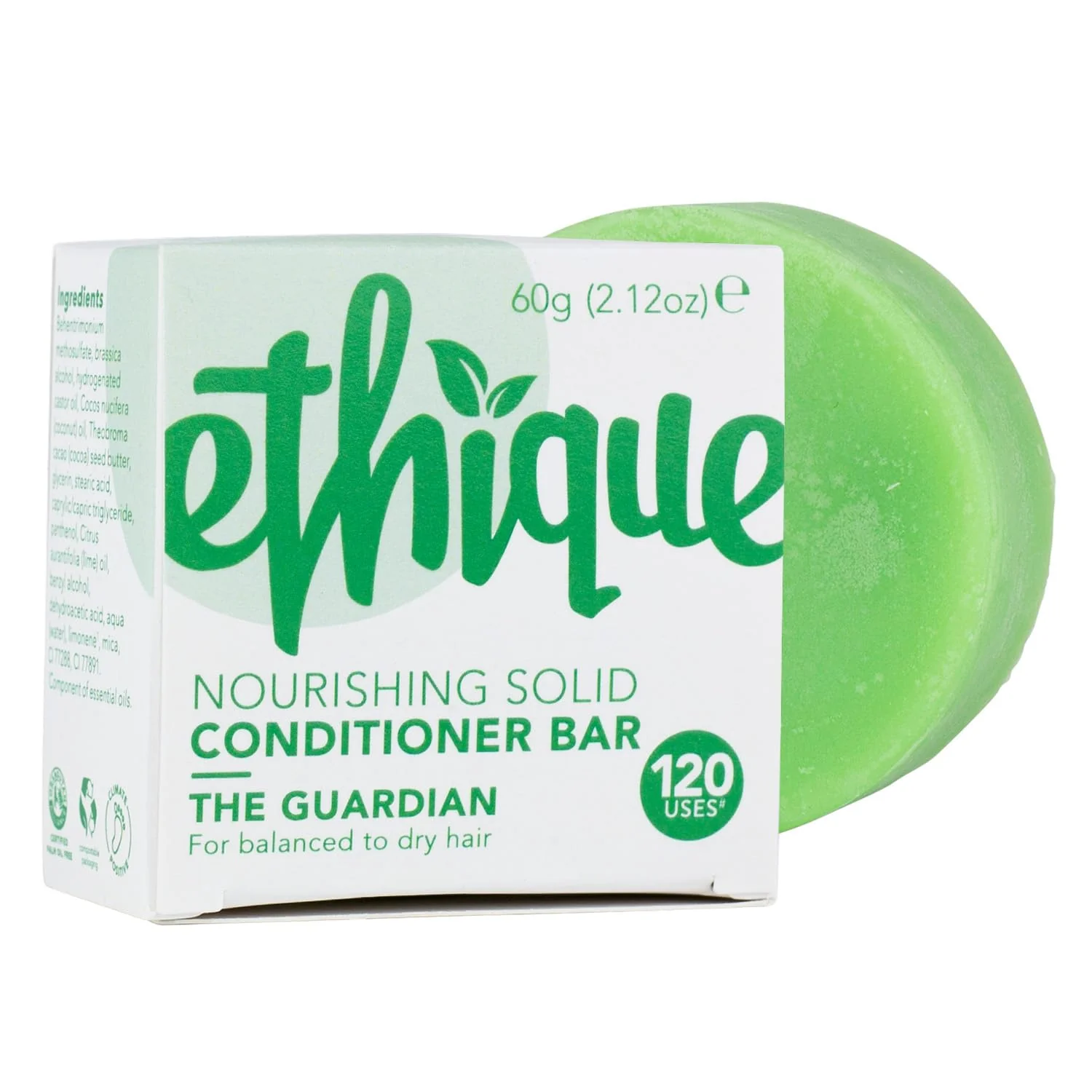 Eco-Friendly Conditioner Bar for Normal-Dry Hair 2.12 oz . 2 pcs