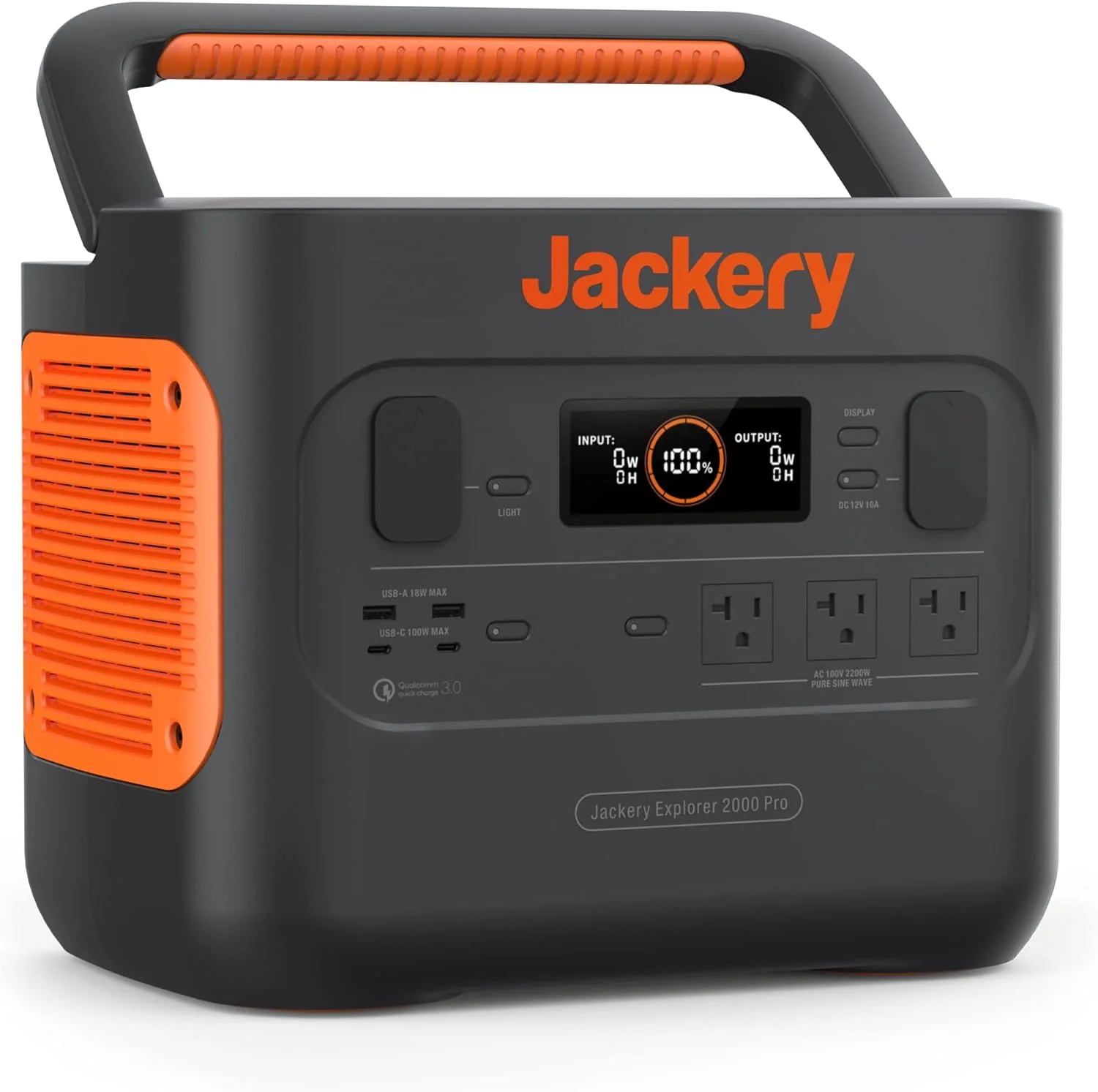 Solar Generator. Mobile Lithium Battery Pack for Outdoor RV/Van Camping