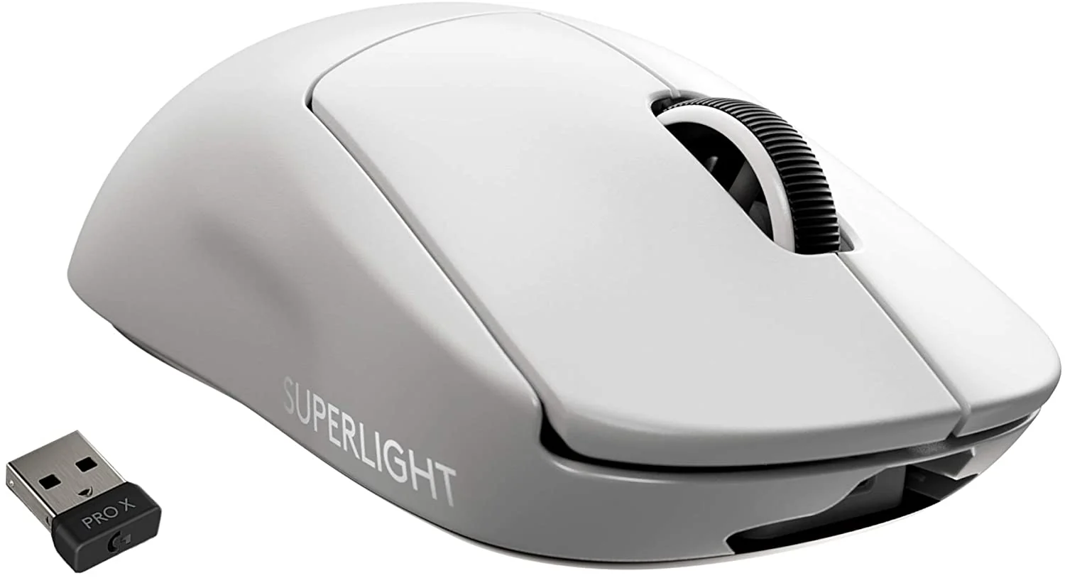 Superlight Wireless Gaming Mouse. Ultra-Lightweight. Hero 25K Sensor. 25.600 DPI. 5 Programmable Buttons. Long Battery Life. Compatible with PC / Mac
