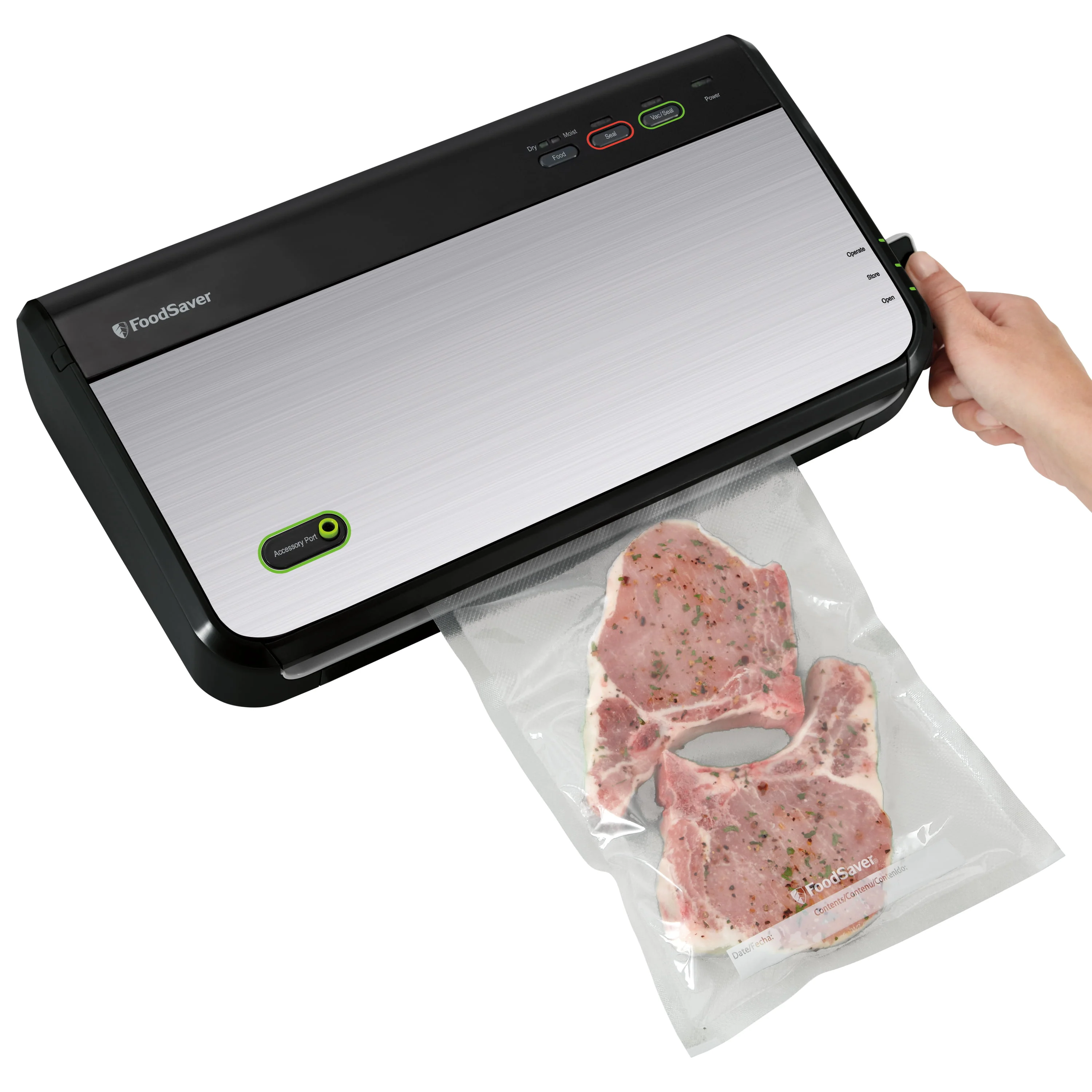 Vacuum Sealing System with Bonus Handheld Sealer & Starter Kit