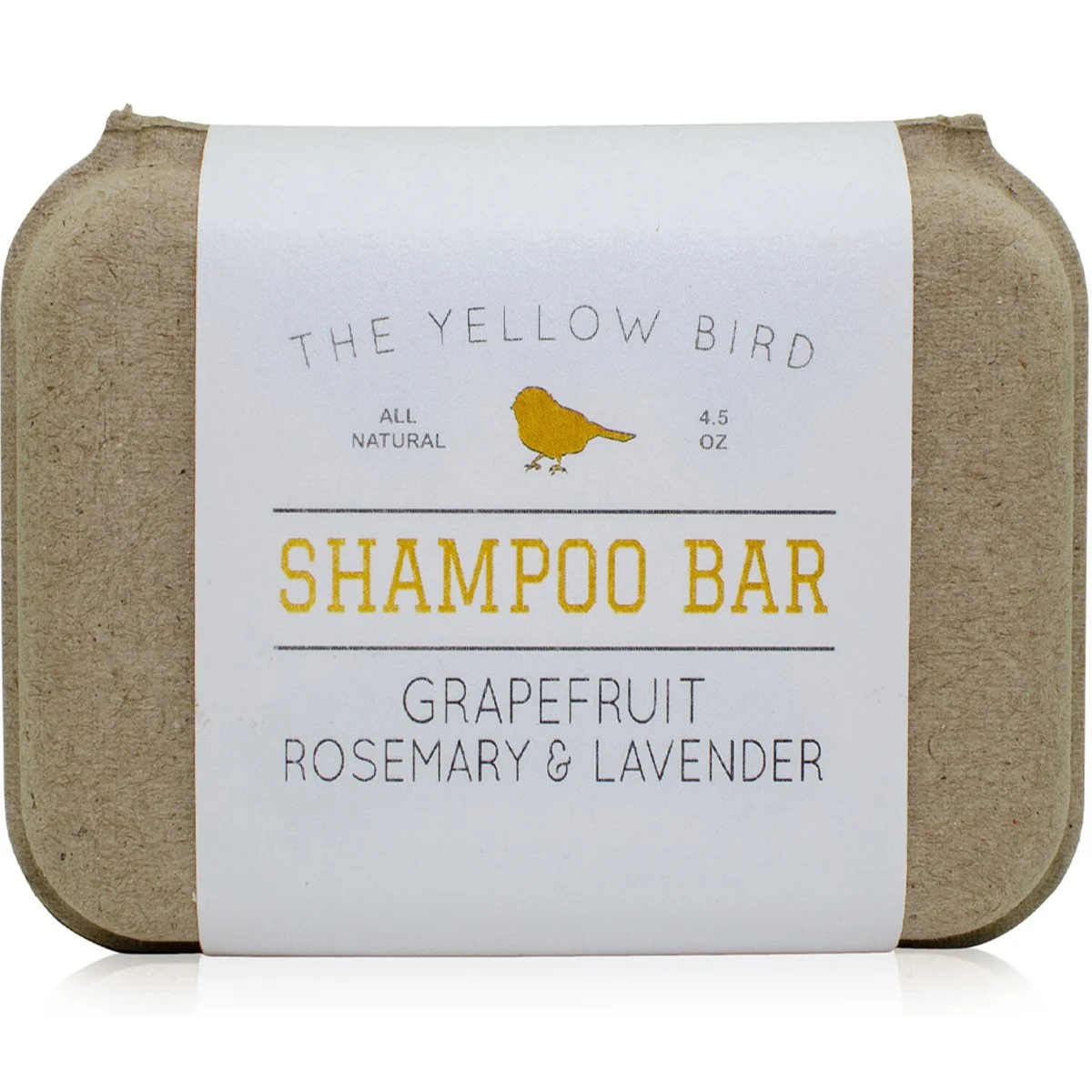 All Natural and Organic Solid Bar Shampoo