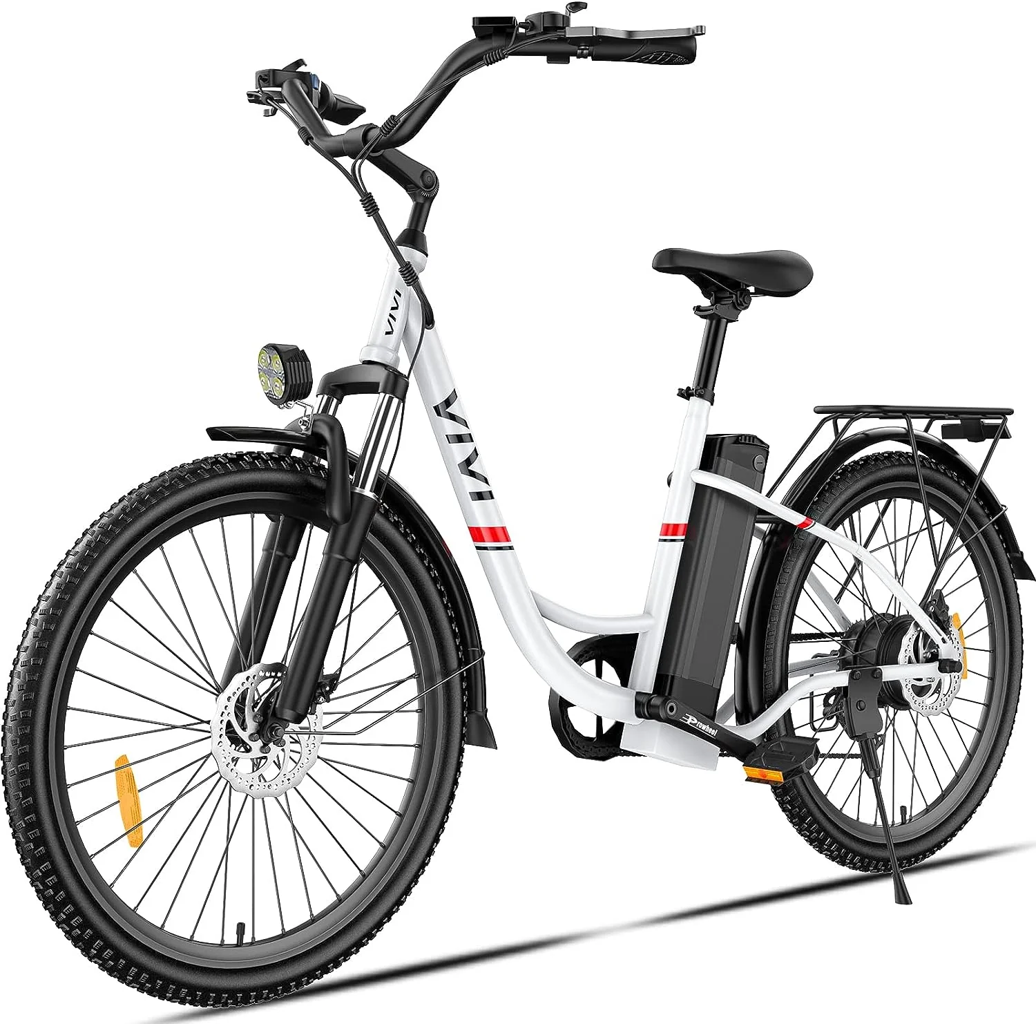 Electric Bike. 26'' 500W Ebike with 48V Removable Battery 20MPH & 50 Mile City Electric Bicycle with Cruise Control