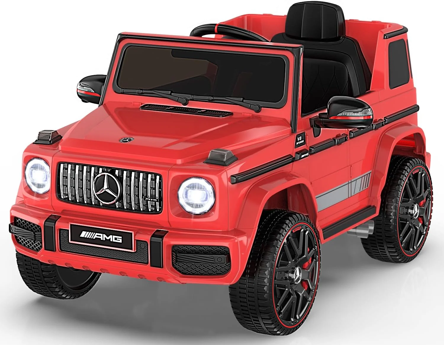 Car for Kids. 12V Ride on Car w/ Parent Remote Control. Low Battery Voice Prompt. LED Headlight. Music Player & Horn. Soft Start