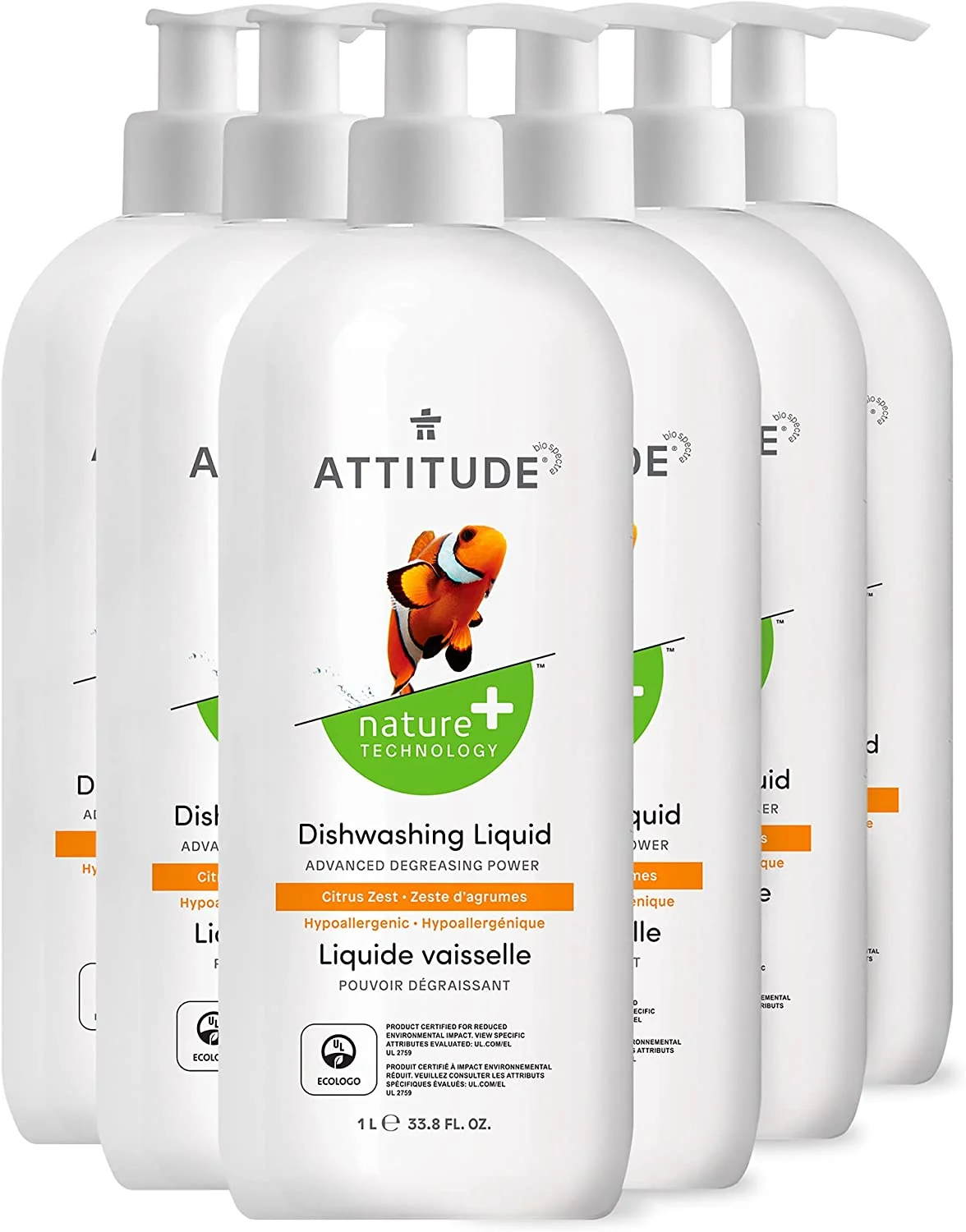 Dish Detergent. Plant-Based. Hypoallergenic. Eco-Friendly