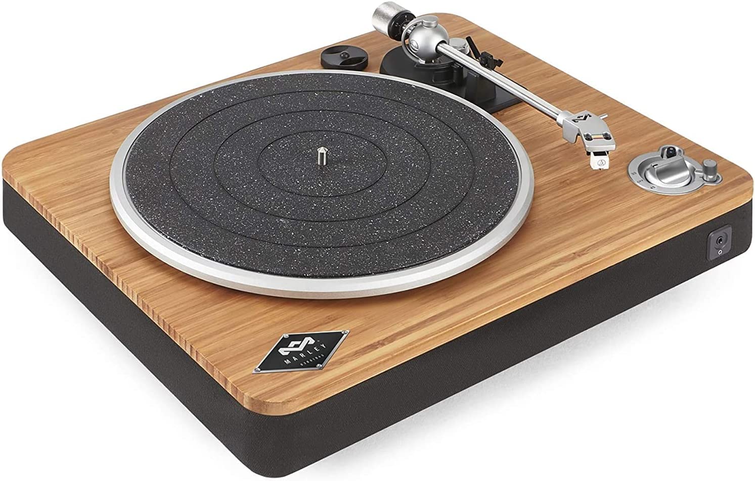 Wireless Turntable - Sustainable Materials. Vinyl Record Player with Wireless Bluetooth Connectivity. 2 Speed Belt. Built-in Pre-Amp