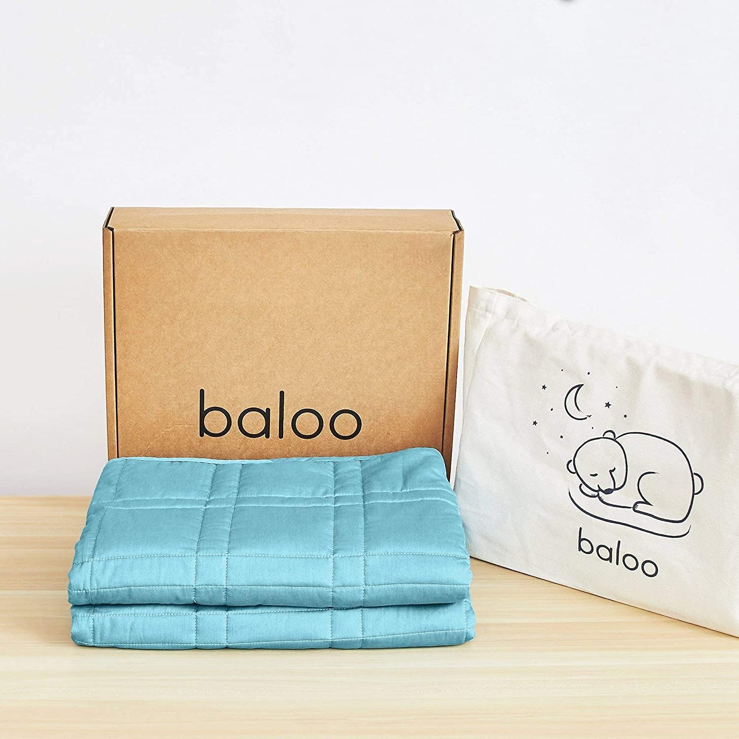 Weighted Blanket. Eco-Friendly. Chemical-Free. Soft Cool Cotton in Vegetable Dyed