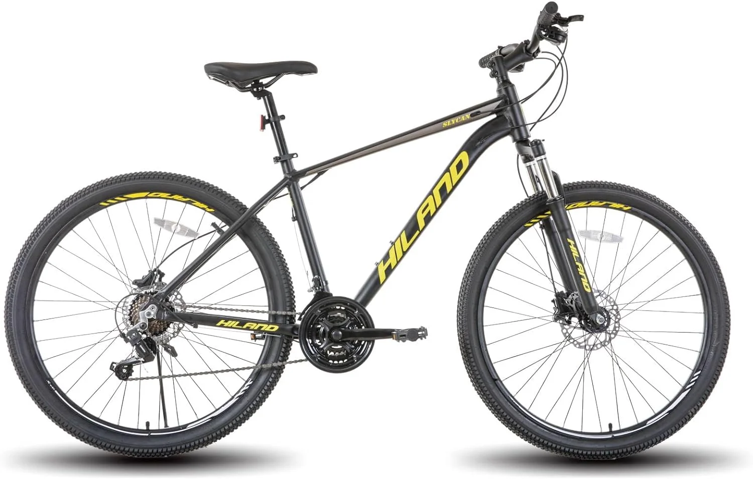 27.5 Inch Mountain Bike 21 Speeds. Lock-Out Suspension Fork. Aluminum 18 inch Frame Hydraulic Disc-Brake