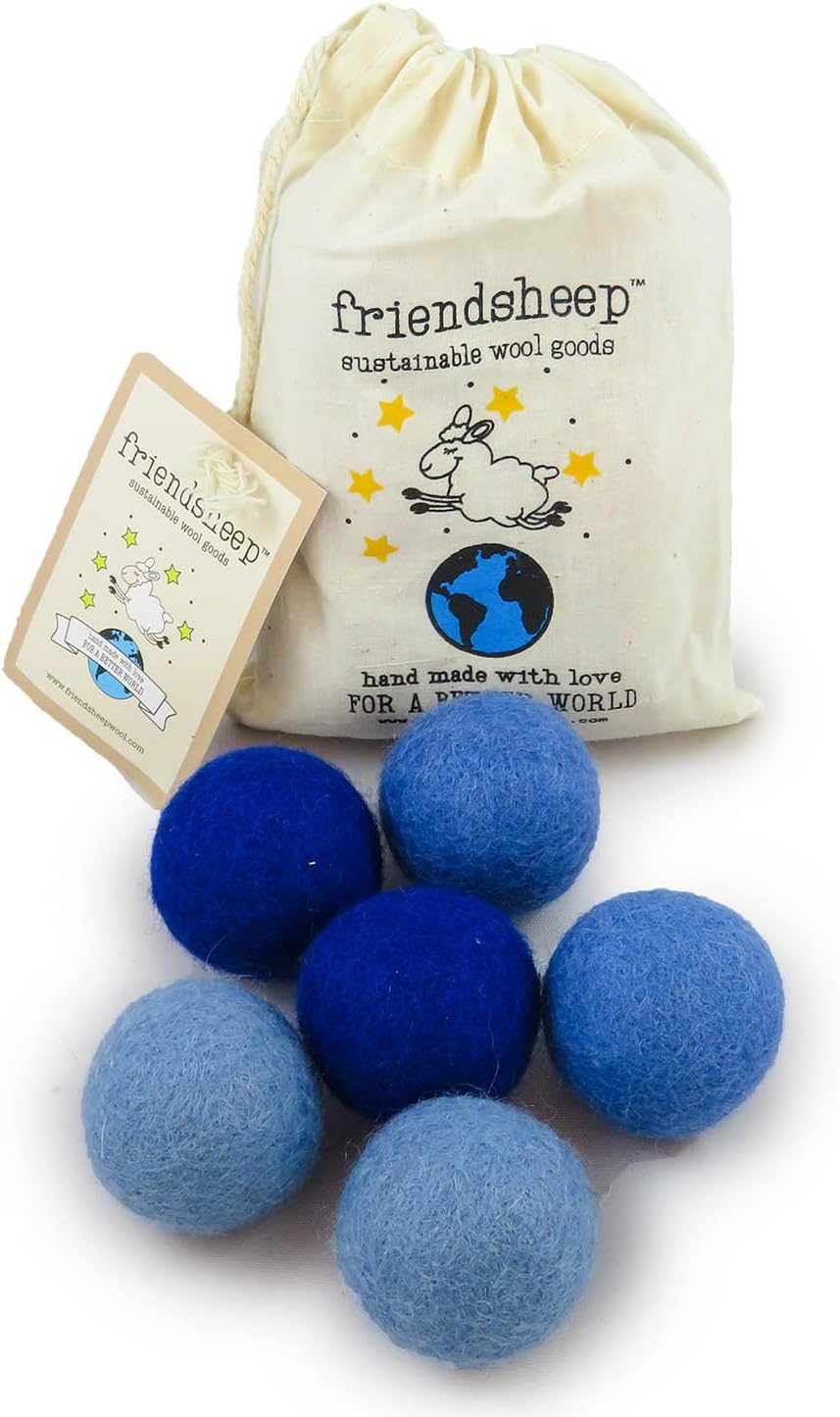 Eco-Friendly Wool Pet Toy Ball. 12 Pcs