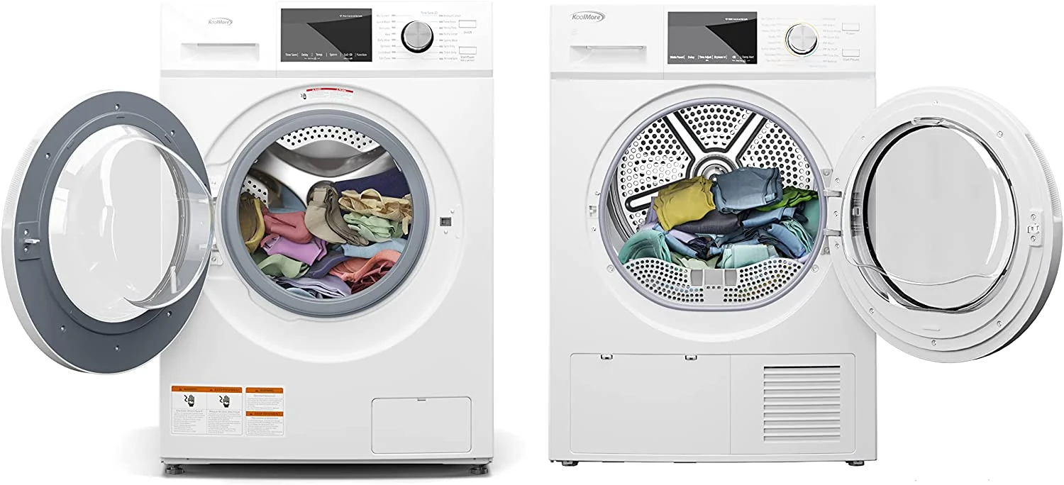 2 in 1 Front Load Washer and Dryer Combo. 2.7 Cu. Ft.. RV. 16 Wash and 4 Dry Cycles. Compact Space Saver