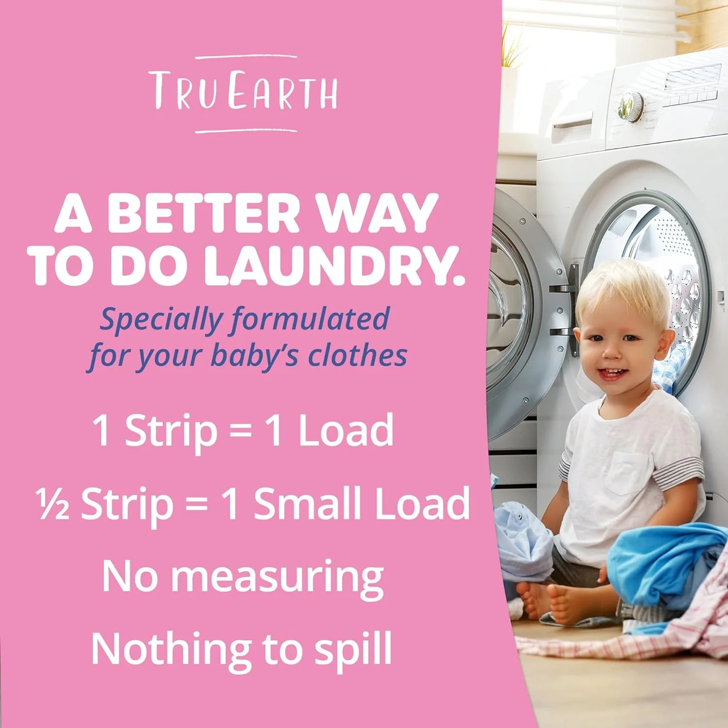 Laundry Detergent Sheets. Fragrance Free for Sensitive Skin