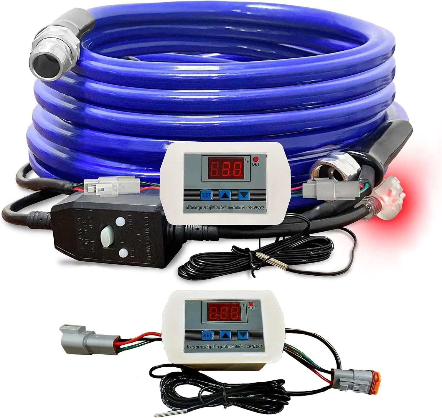 30FT Heated Water Hose for RV - Smart Thermostat. Upgraded for Winter Use to - 45℉