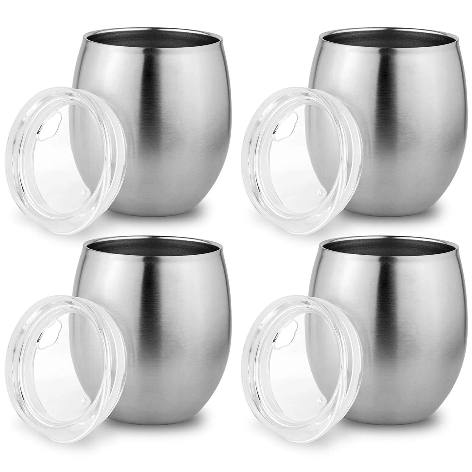 Stainless Steel Small Tumbler with Lid