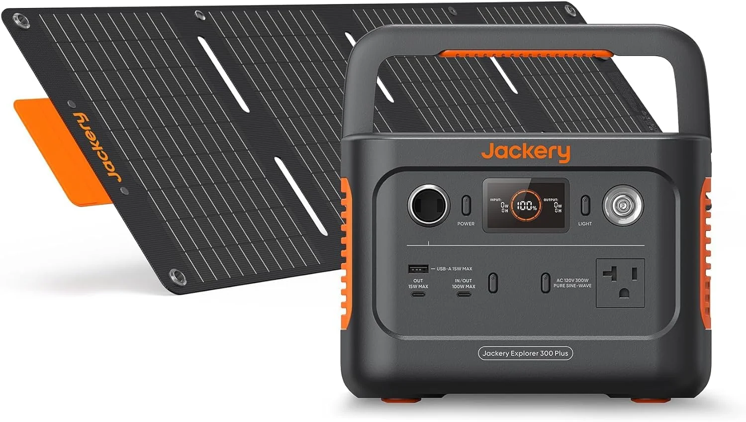 Sustainable Solar Generator. Portable Power Station for Outdoor. Off-Grid Living. RV. Emergency