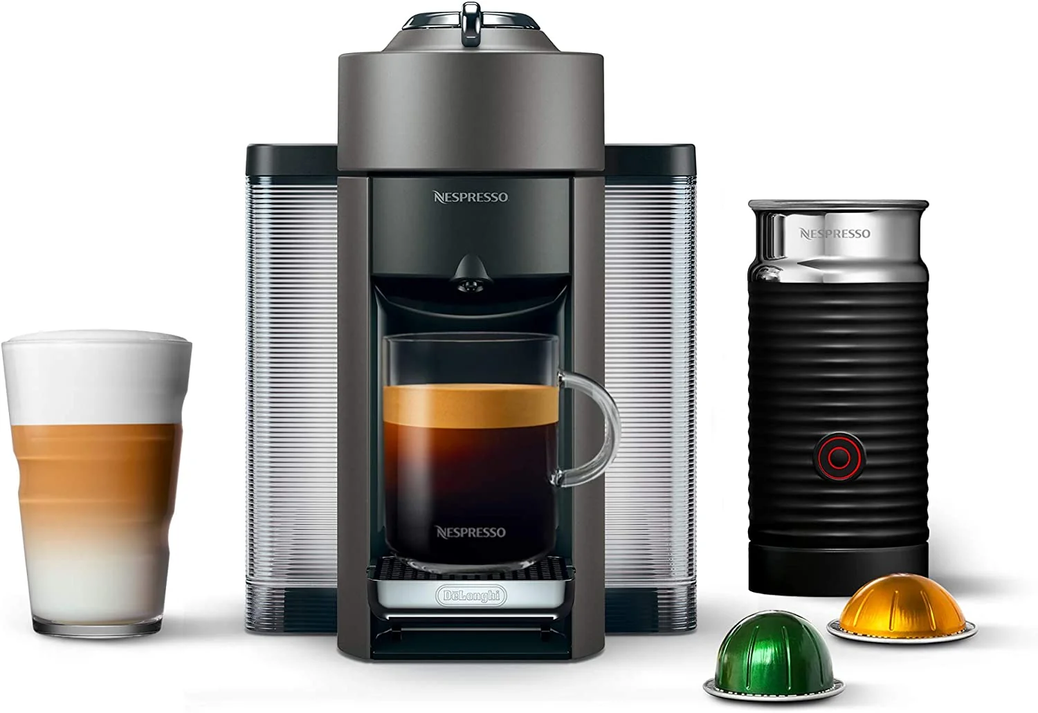 Coffee and Espresso Maker Smart Automatic Shutoff at 9 Minutes of Inactivity. Saves Electricity