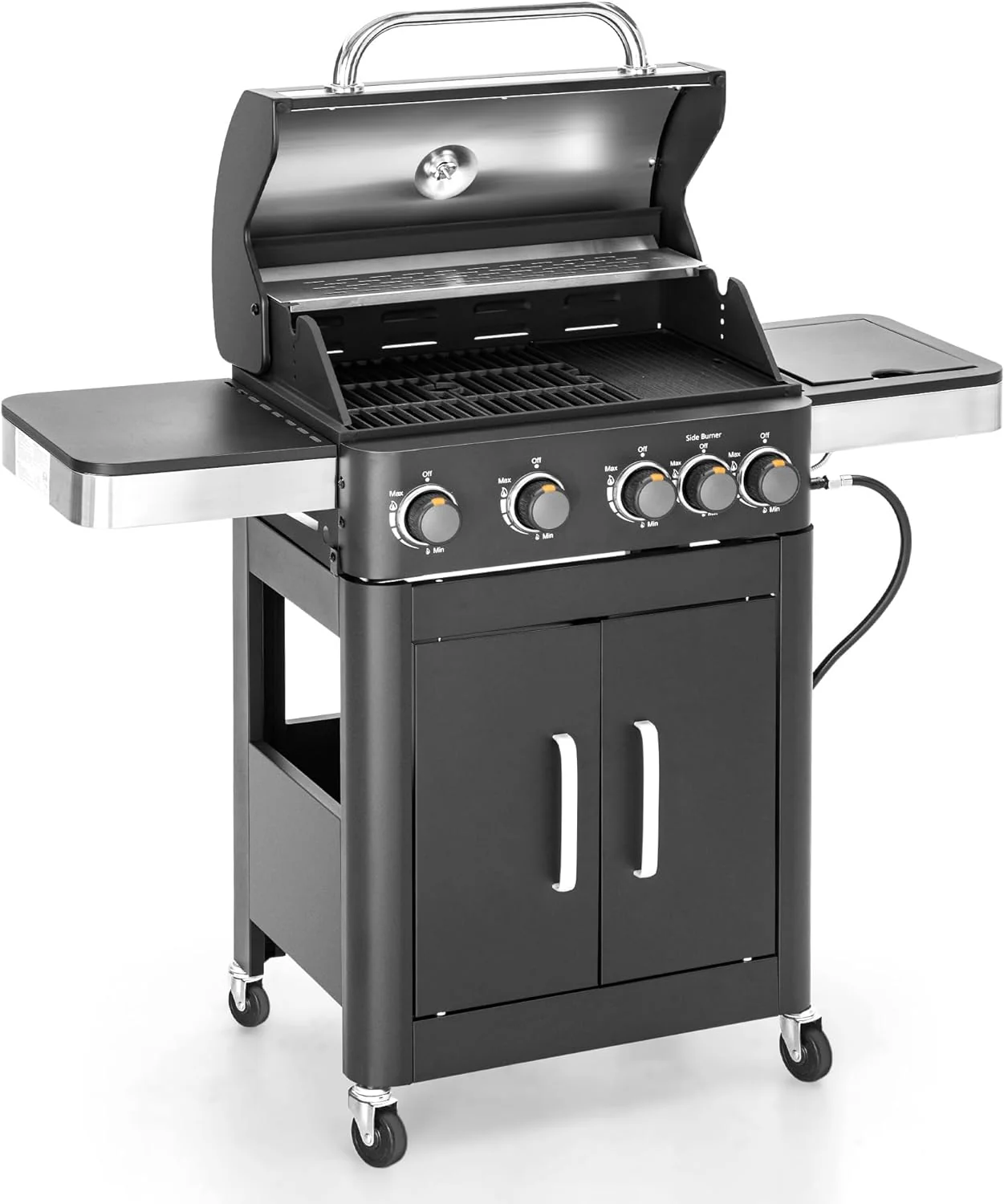 Outdoor Patio Garden Barbecue Grill. Stainless Steel