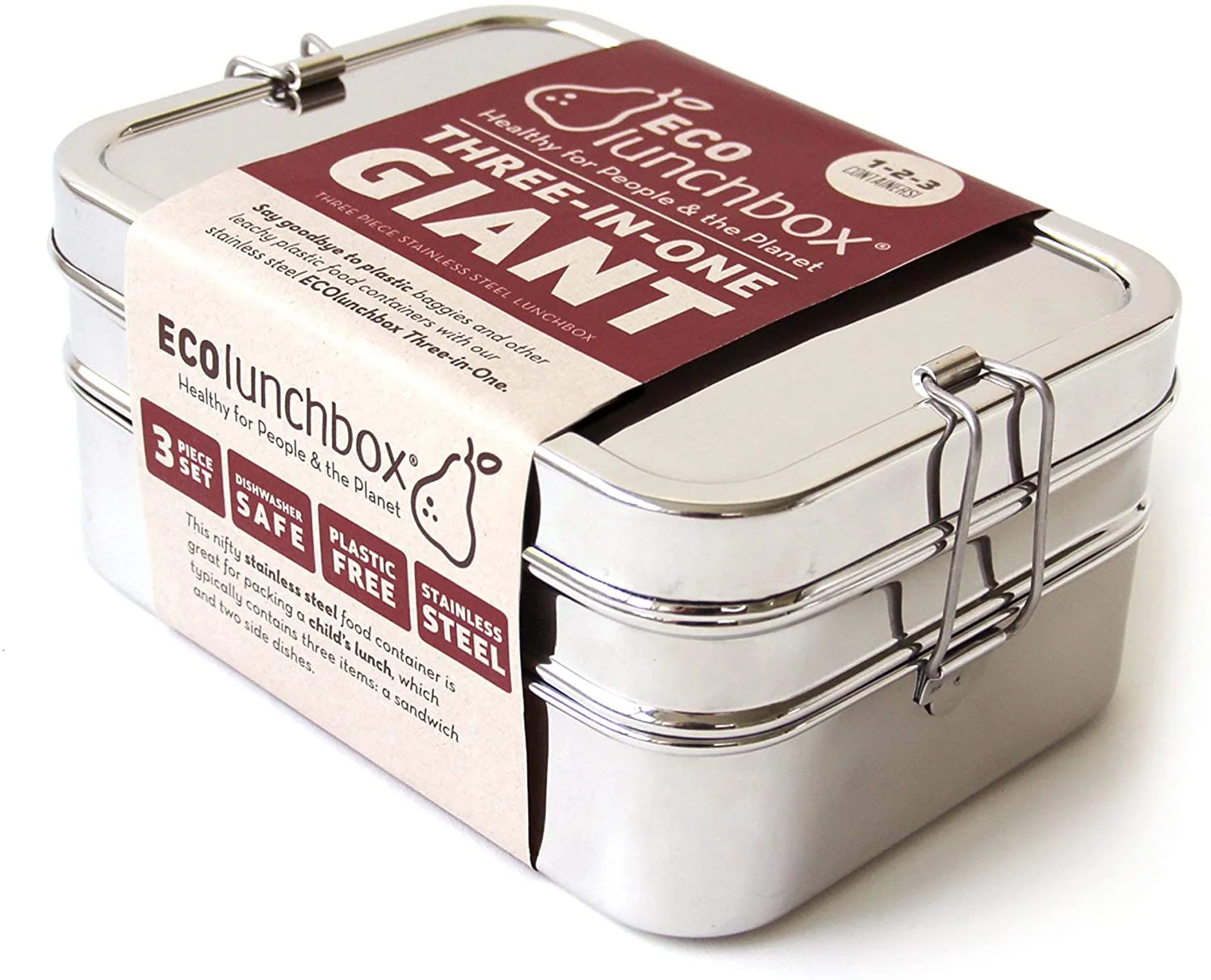 Eco Lunchbox Stainless Steel Bento Box