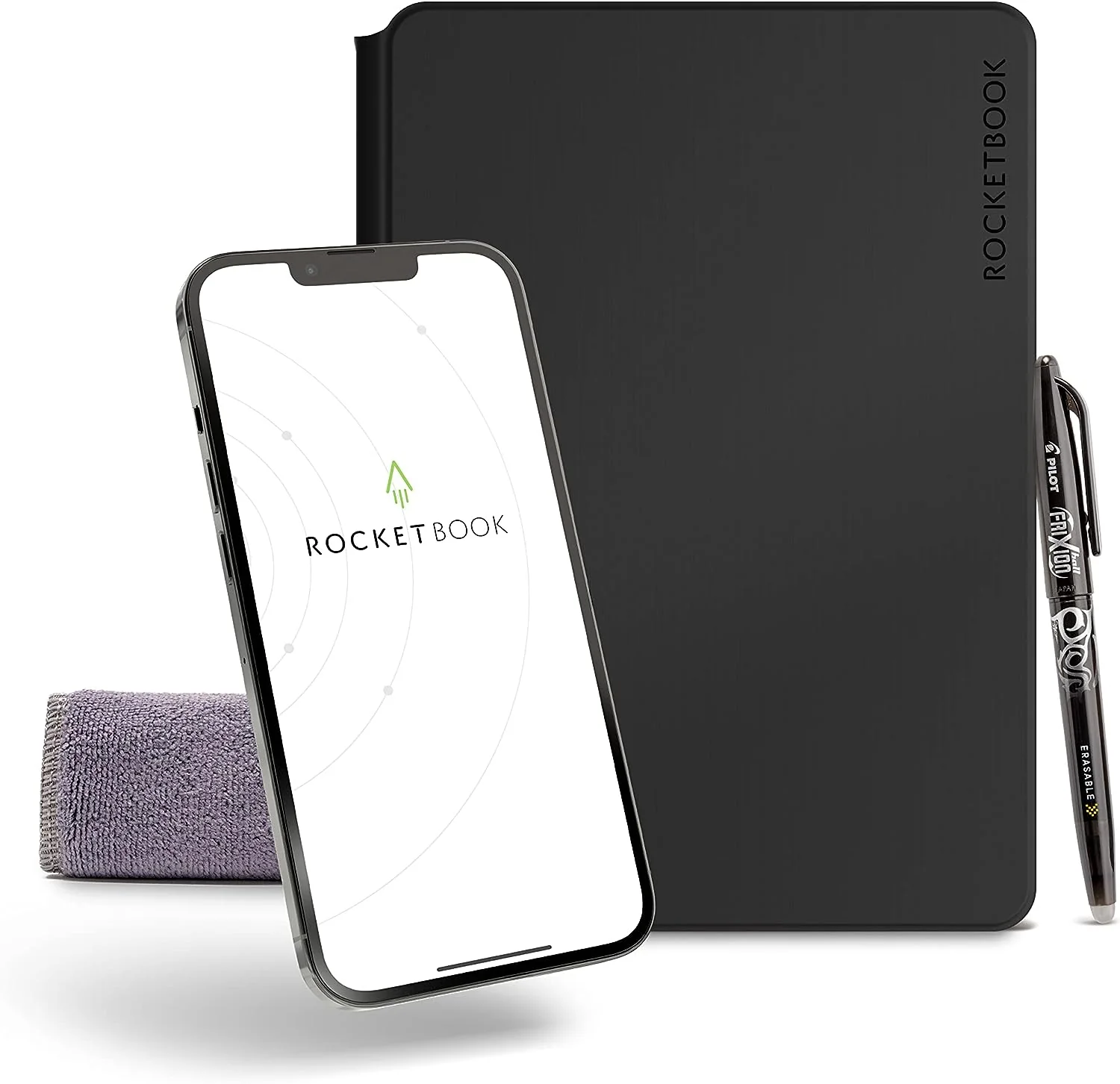 Smart Notebook. Scannable Office Notebook with 20 Sheet Page Pack. Letter Size: 8.5 in x 11 in