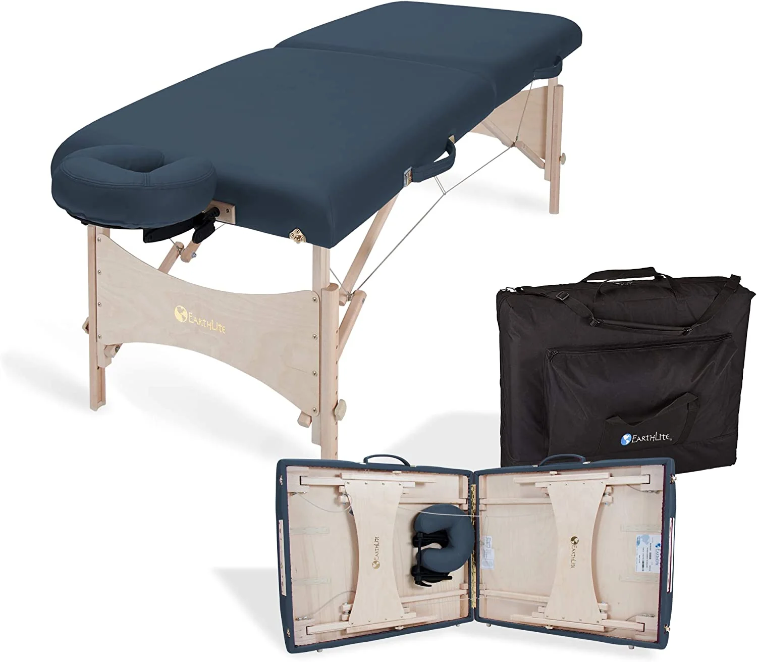 Massage Table. Foldable Physiotherapy Treatment Stretching Table. Eco-Friendly Design 30x73 Inches