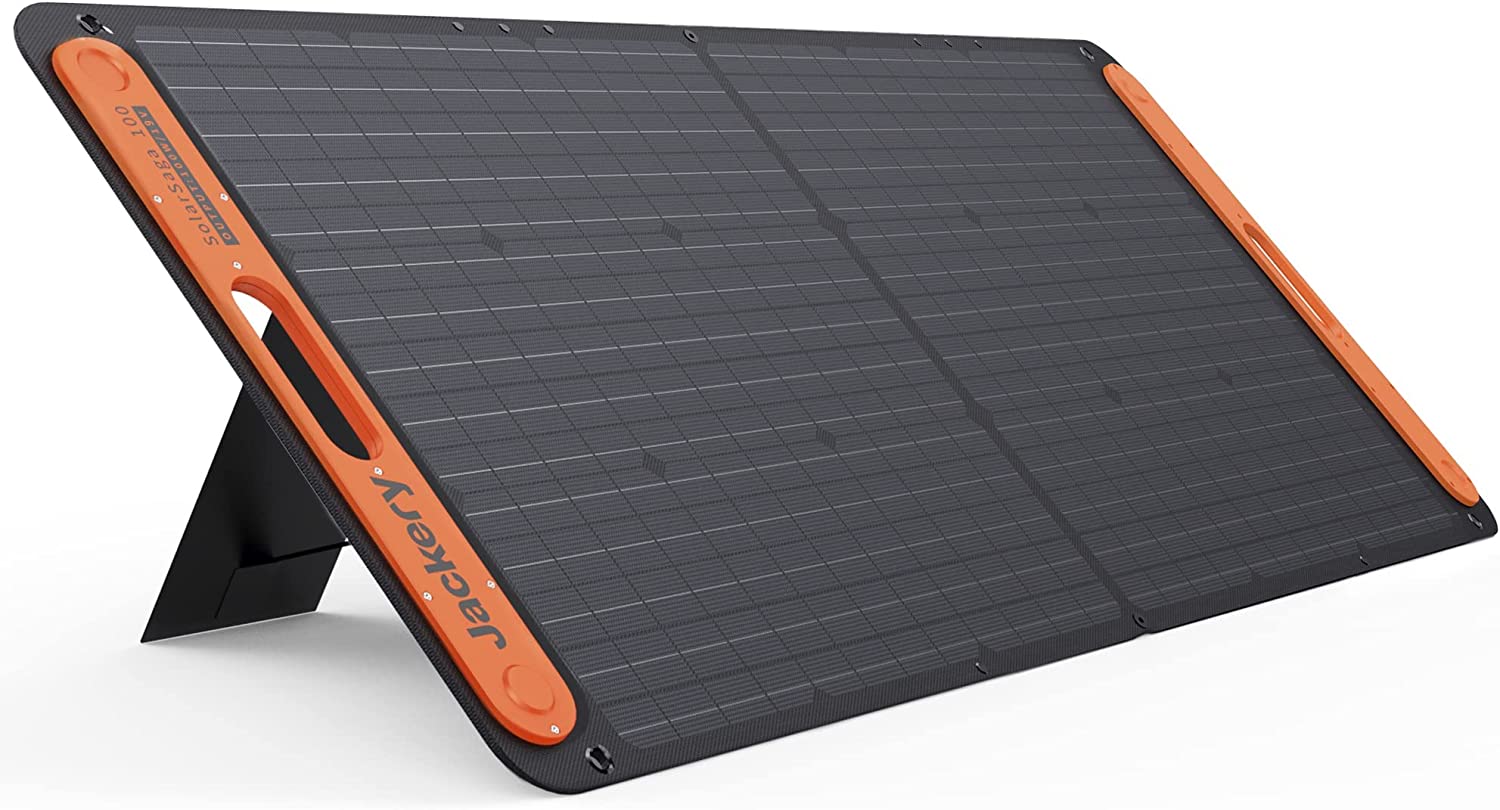 Solar Panel for Explorer 160/240/500 as Portable Solar Generator. Portable Foldable Solar Charger for Summer Camping Van RV