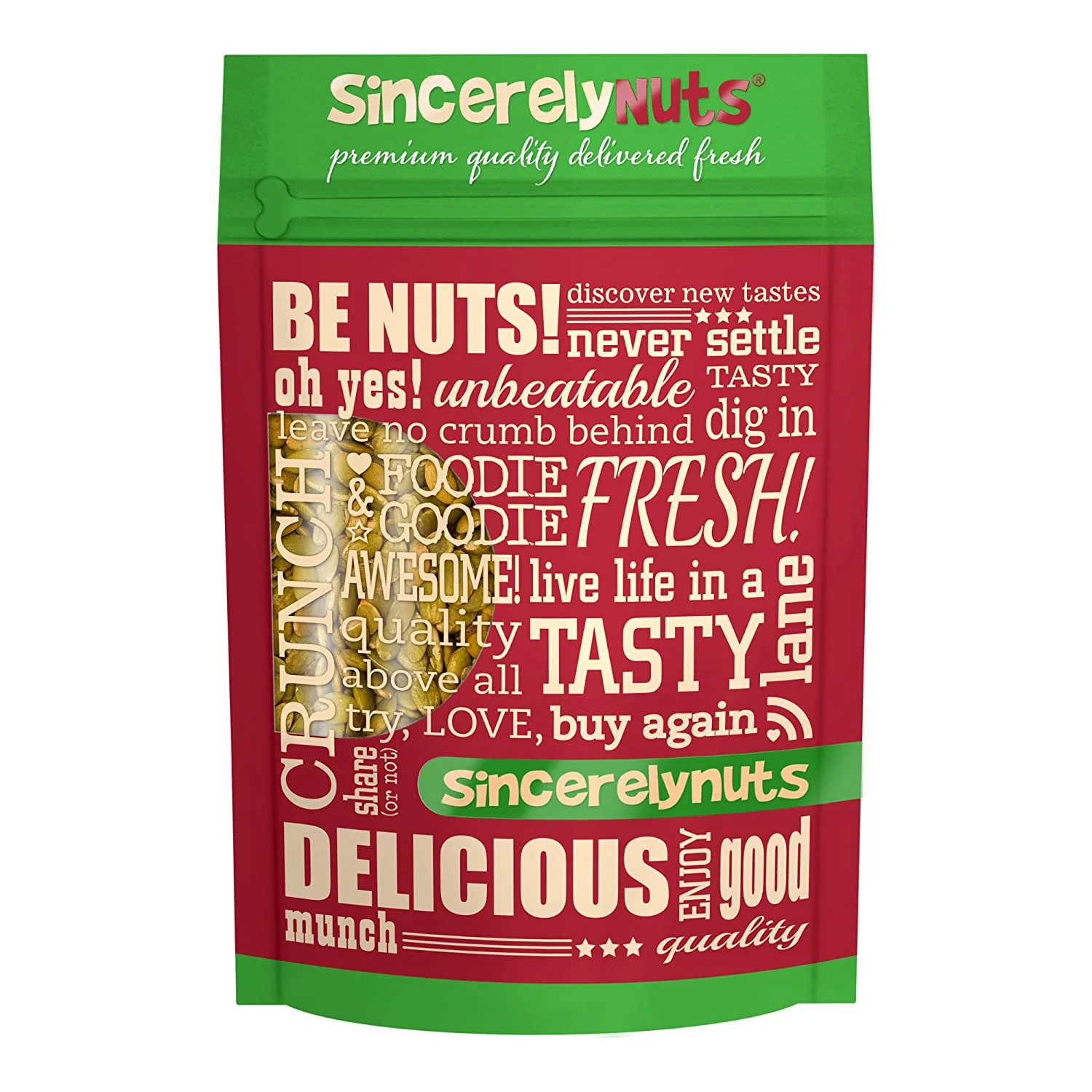 Shelled Pepitas Pumpkin Seeds Salted