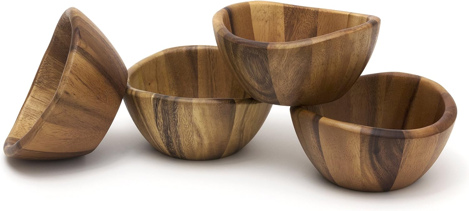 Wave Bowl Set of 4. 6 x 3