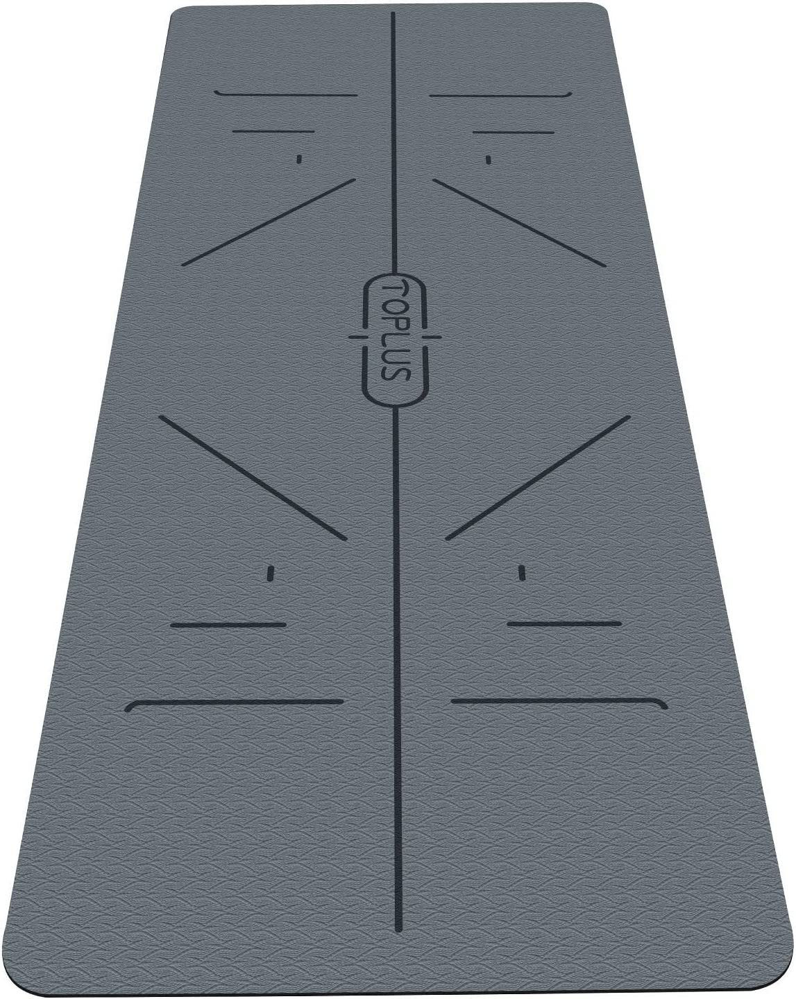 Yoga Mat - Eco-Friendly Non-Slip Fitness Exercise Mat with Carrying Strap-for Yoga. Pilates and Floor Exercises