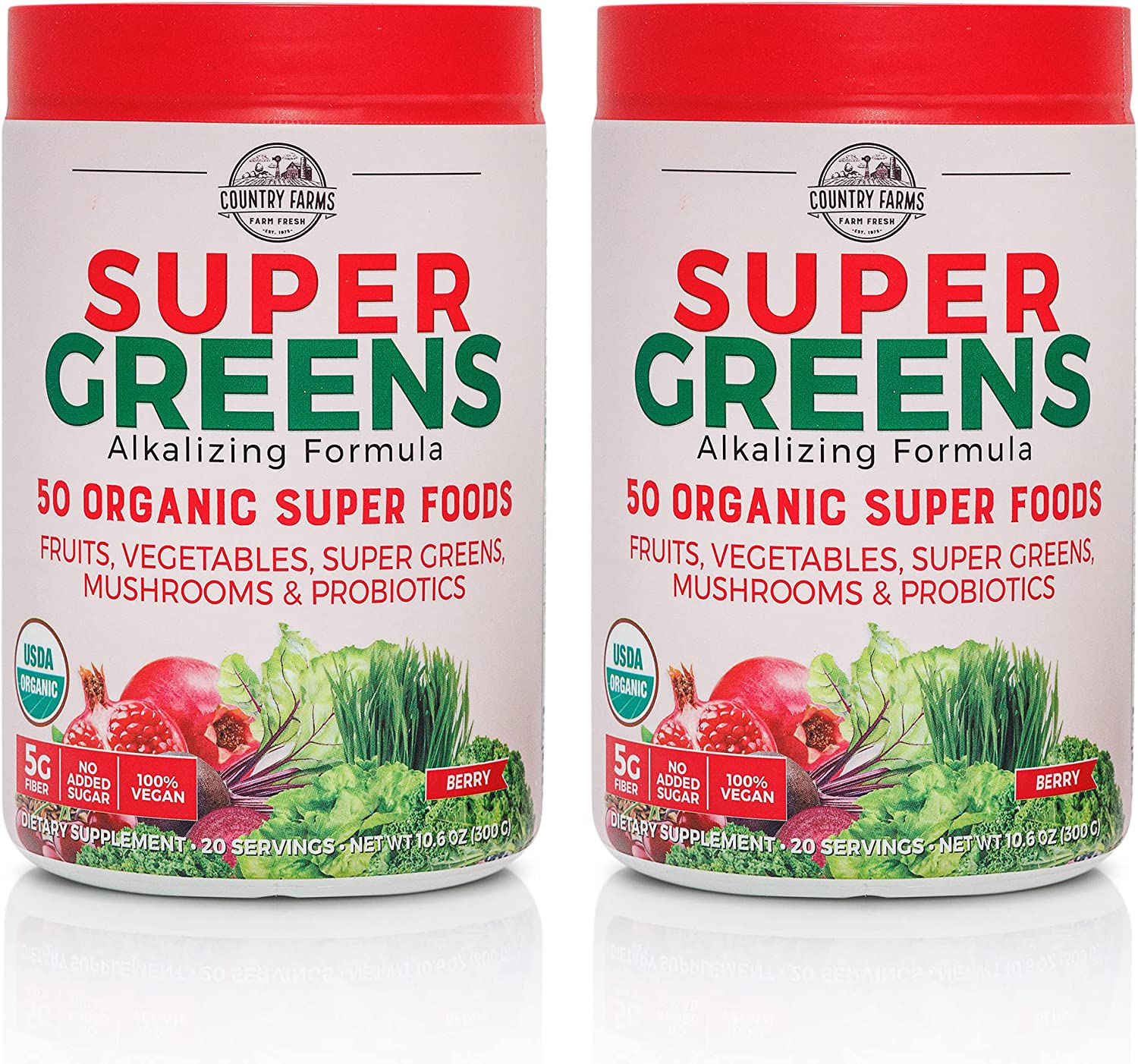 Super Green Drink Mix. Natural. 10.6 Ounce