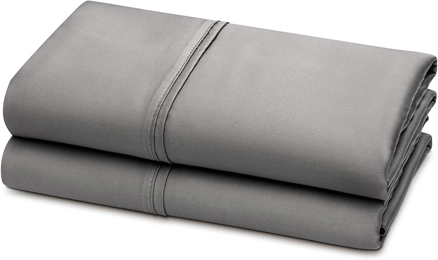 Cozy. Skin-Friendly. and Eco-Friendly Pure French Linen Sheets Collection. 4-Piece Set Includes Flat Sheet. Fitted Sheet. 2 Pillowcases