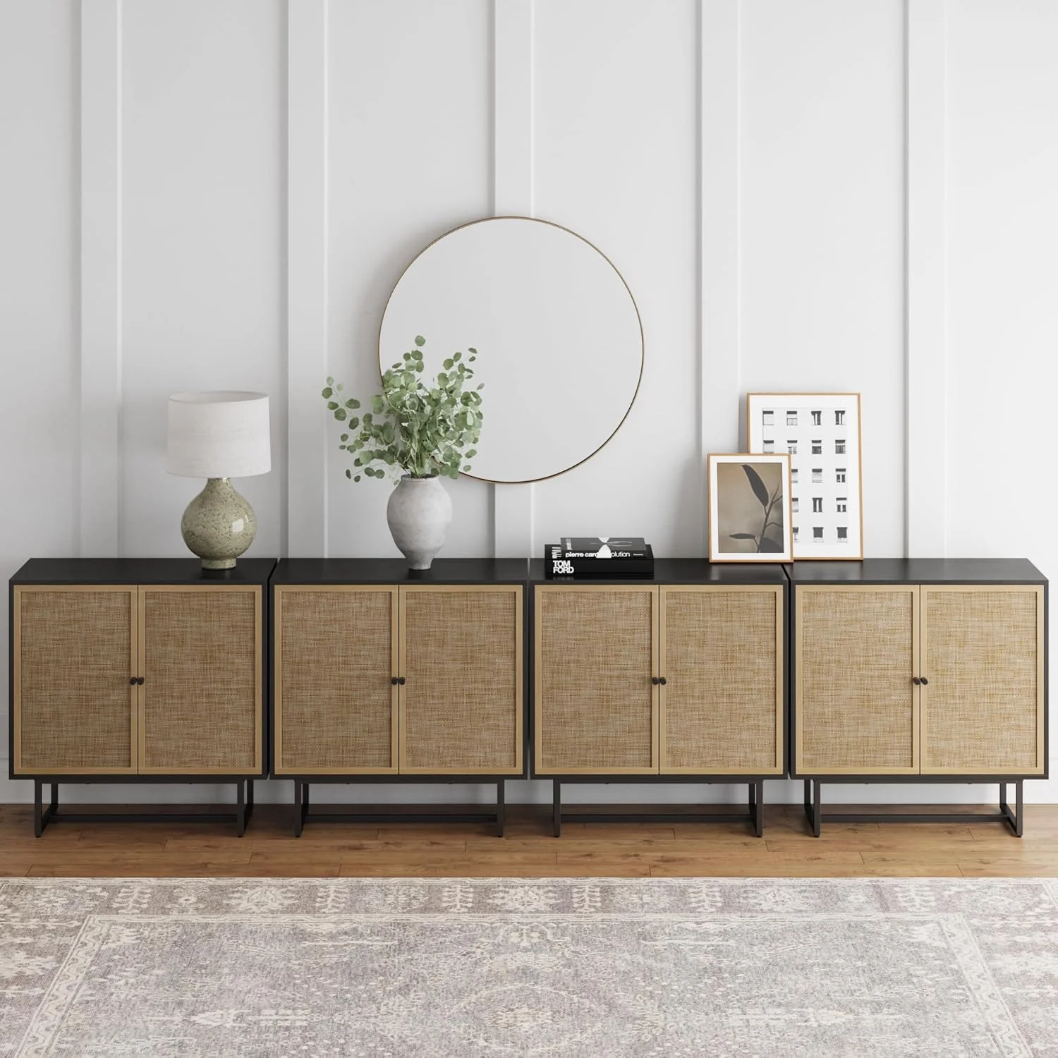 Modern Buffet Sideboard Cabinet for Hallway. Entryway. Dining Living Room